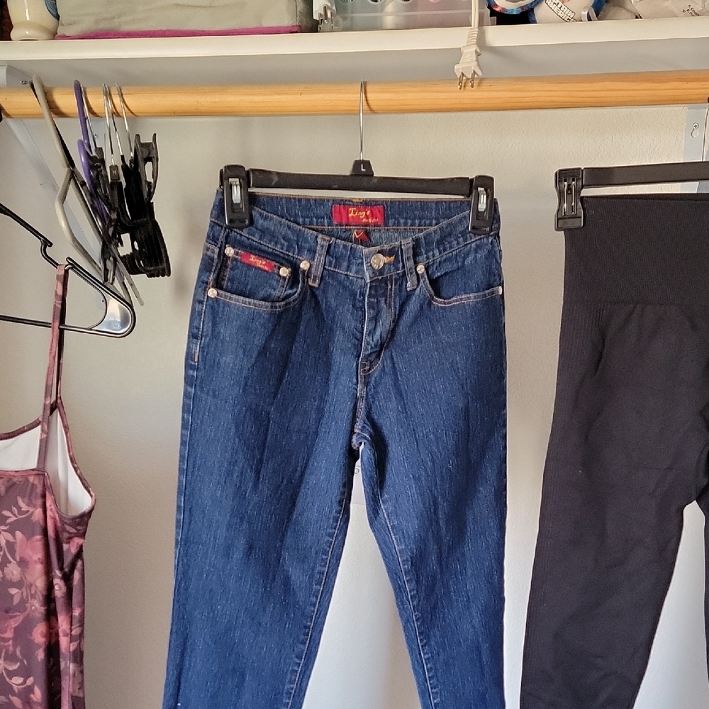 Blue Skinny Jeans Sleek Fit